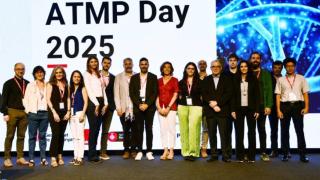 Los responsables del proyecto, junto con los equipos de las seis startups seleccionadas.