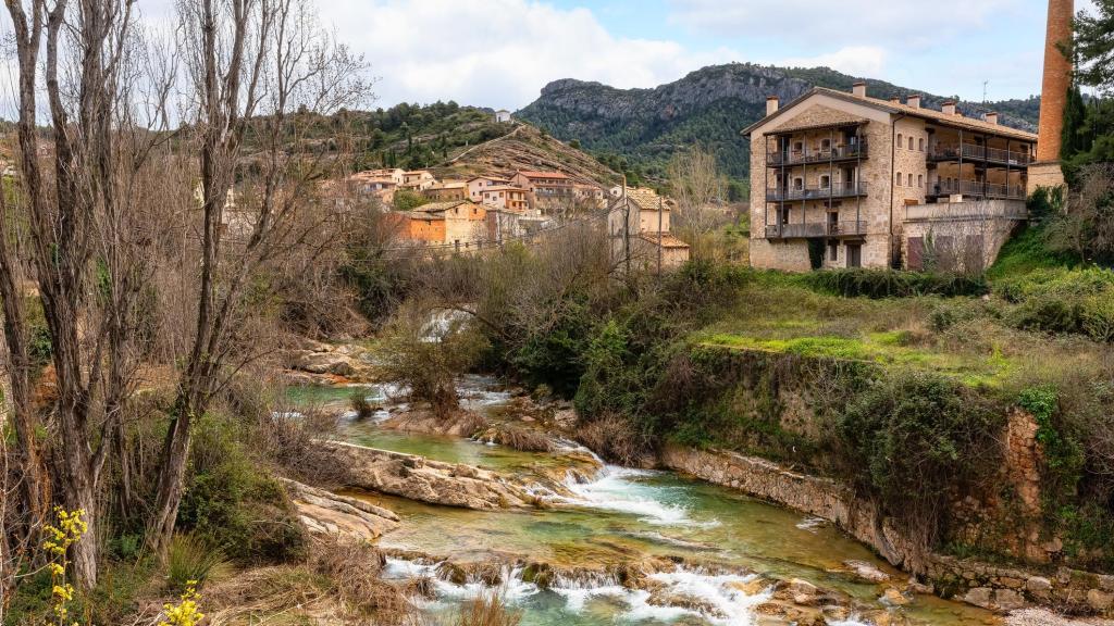 Río junto a Beceite.