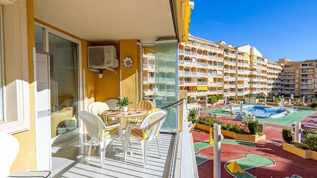 Vistas desde la terraza del apartamento