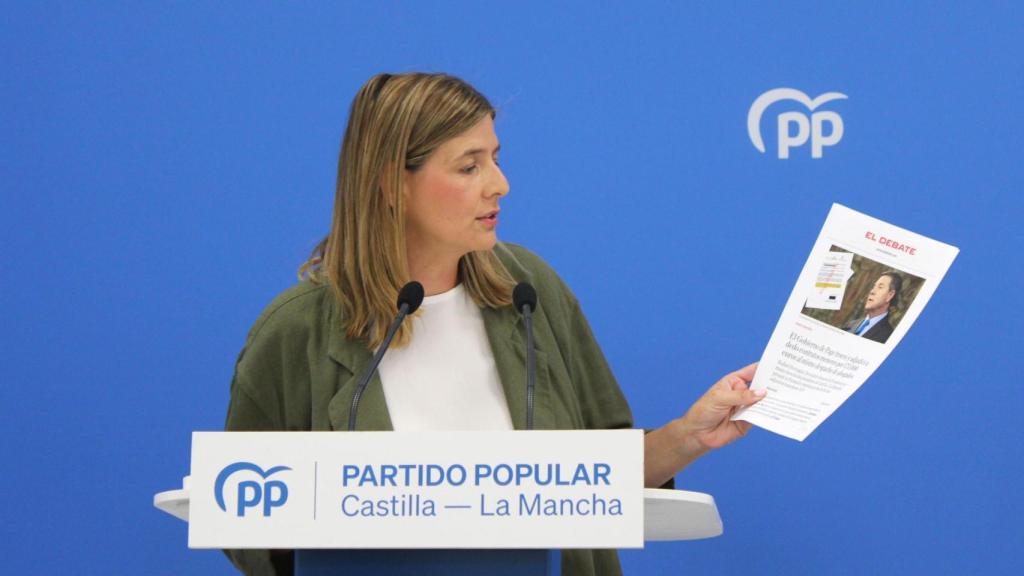 Carolina Agudo, secretaria general del PP de Castilla-La Mancha. Foto: PP.