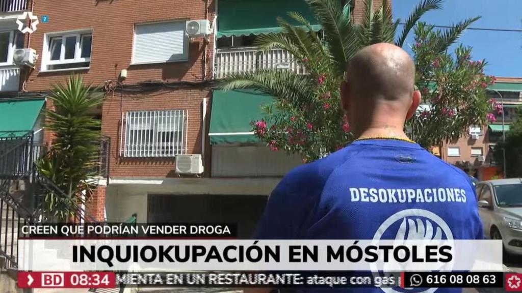 El propietario ha contratado una empresa de desokupación.