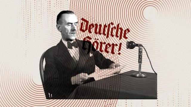 El escritor alemán Thomas Mann. Diseño: Rubén Vique