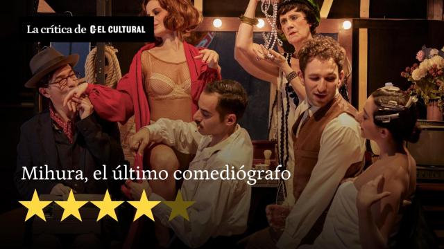 Una escena de 'Mihura, el último comediógrafo'. Foto: Jesús Ugalde