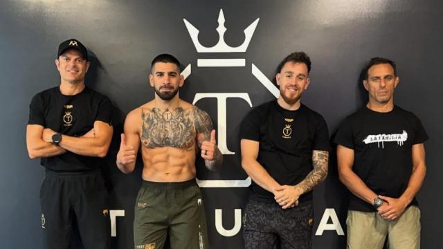 Aldo Martínez, Ilia Topuria, Javi Climent y Jesús Gallo