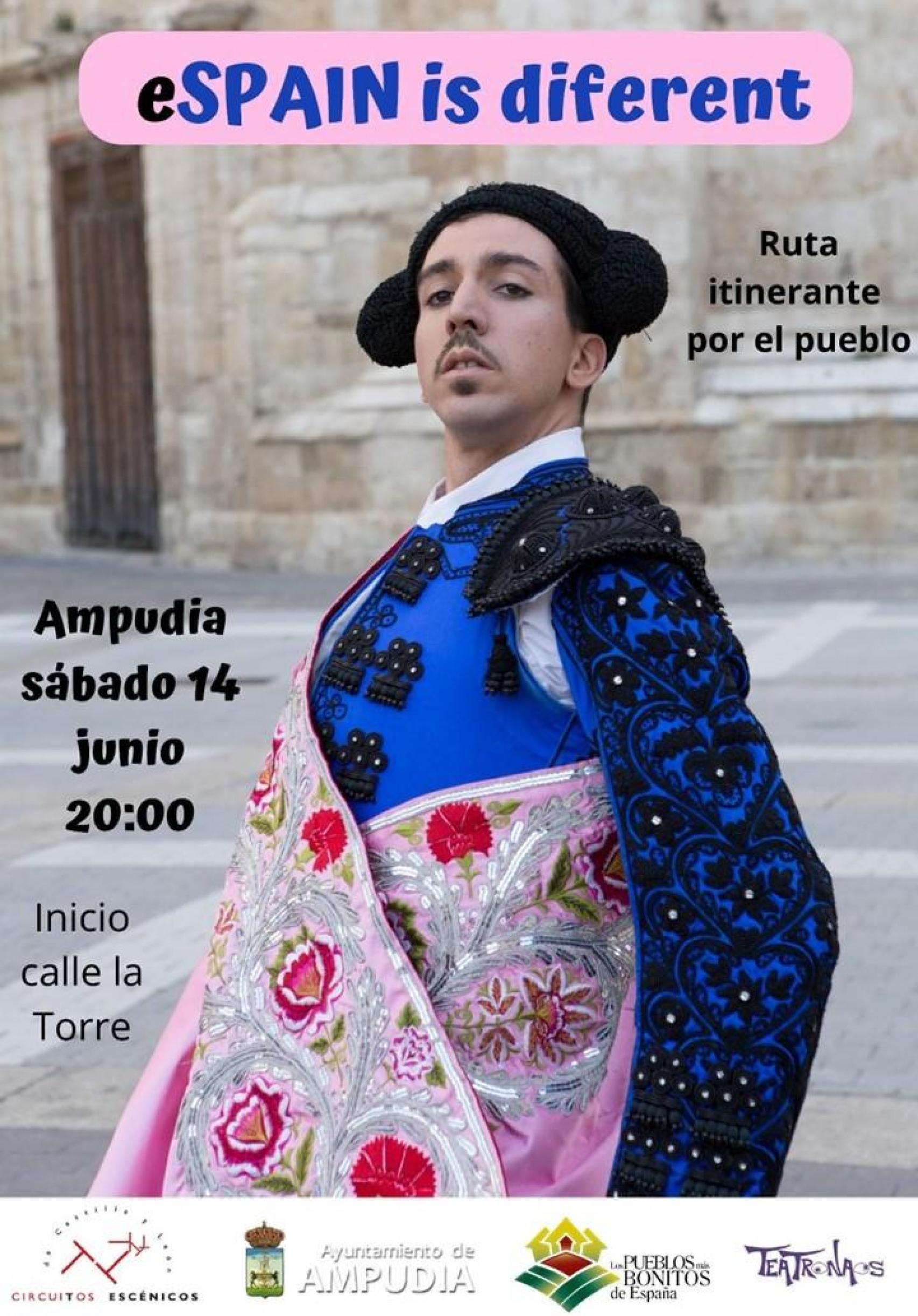 Cartel de 'Espain is diferente'