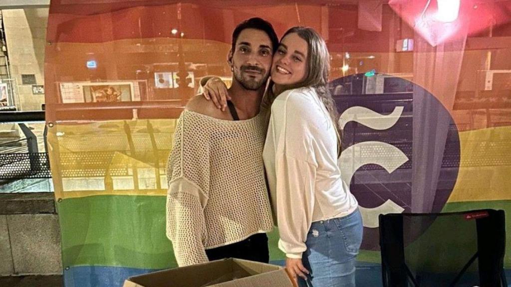 Imagen del activista fallecido.