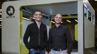 John de Souza (i) y Khaled Hassounah (d), cofundadores de Ample