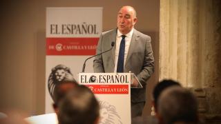 El presidente de la Diputación de Segovia, Miguel Ángel de Vicente, inaugura el foro 'Envejecimiento, inmigración y sostenibilidad: los desafíos municipales de Castilla y León'