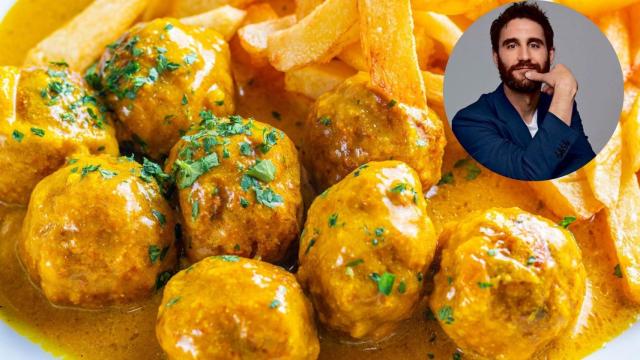Un plato de albóndigas de Hermanos Rodríguez y Dani Rovira.