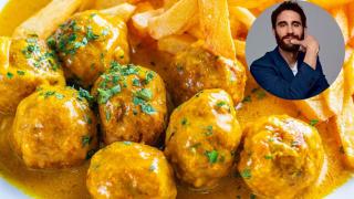 Un plato de albóndigas de Hermanos Rodríguez y Dani Rovira.
