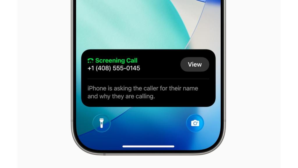 Nuevo filtro de llamadas en el iPhone