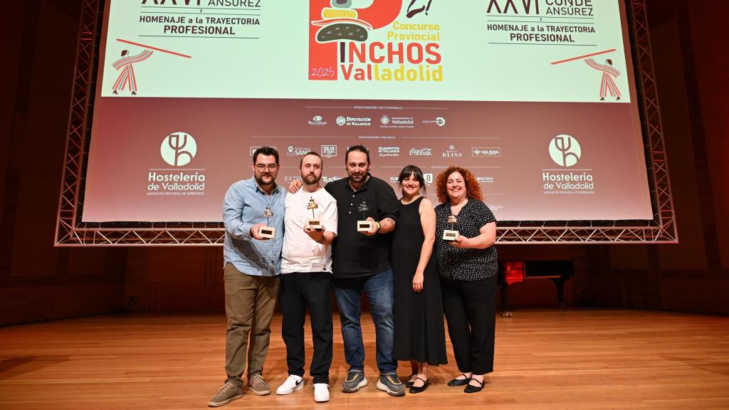 Ganadores del XXVII Concurso Provincial de Pinchos de Valladolid