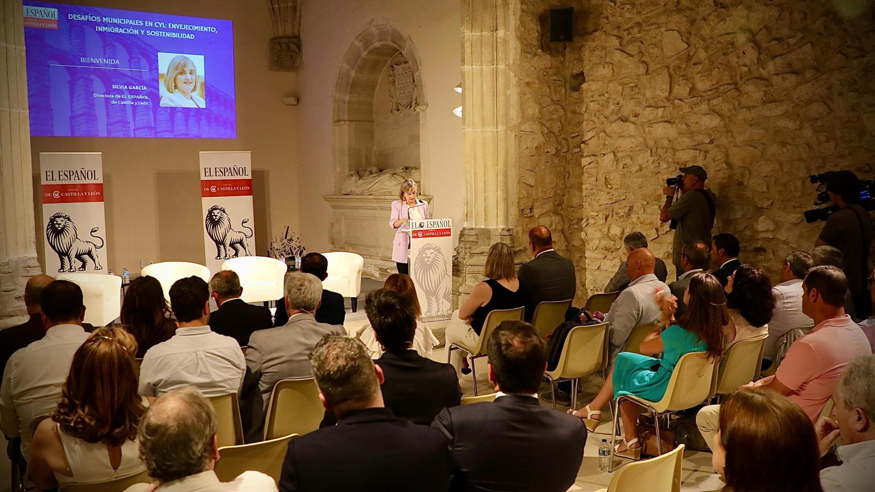 La directora de EL ESPAÑOL - Noticias de Castilla y León, Silvia García