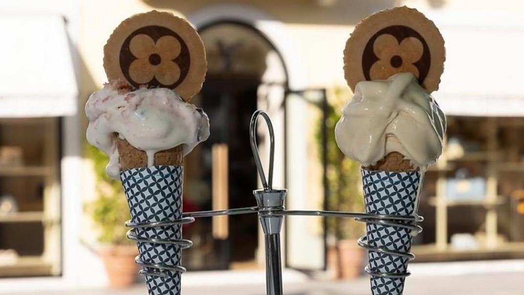 Los helados de la 'maison' francesa.