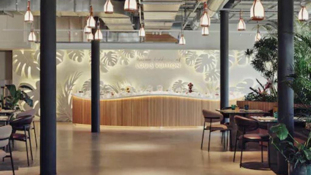 El Café Vuitton de París.