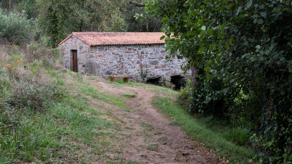 Molino en la zona de Sisalde, en Arteixo