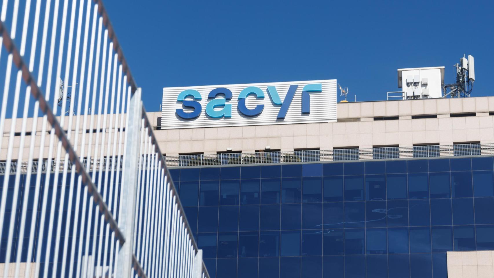 Fachada de la sede de Sacyr