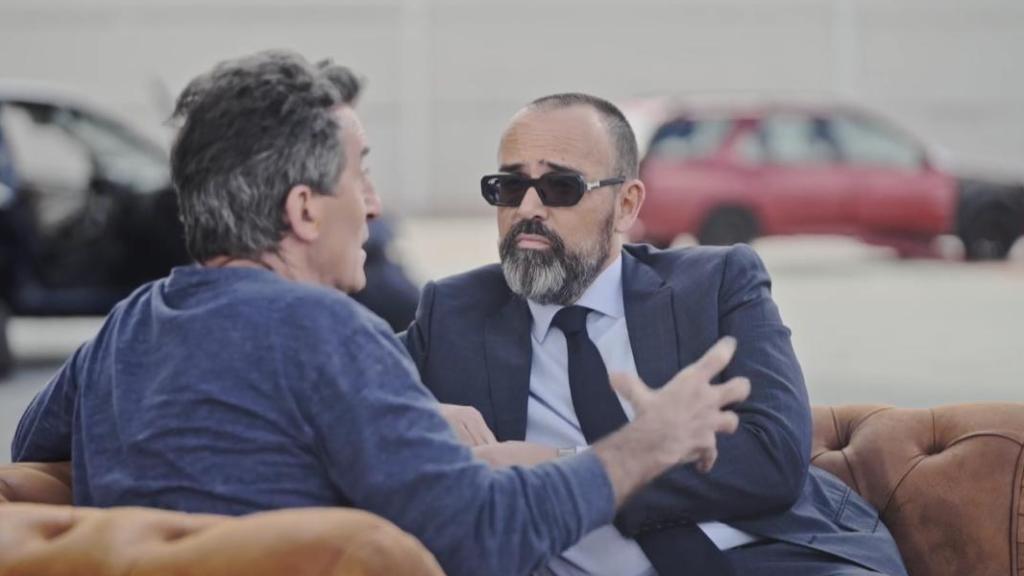 Risto Mejide entrevista a Luis Zahera en 'Viajando con Chester'.