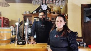 Diego y María en El Rincón de la Bejarana de Laguna de Dueroq
