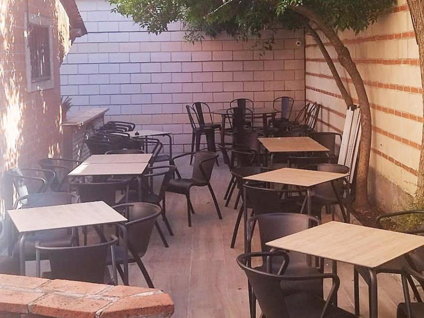 La terraza de El Rincón de la Bejarana