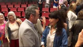 El fiscal general del Estado, Álvaro García Ortiz, junto a la ministra de Igualdad, Ana Redondo, en un acto este lunes