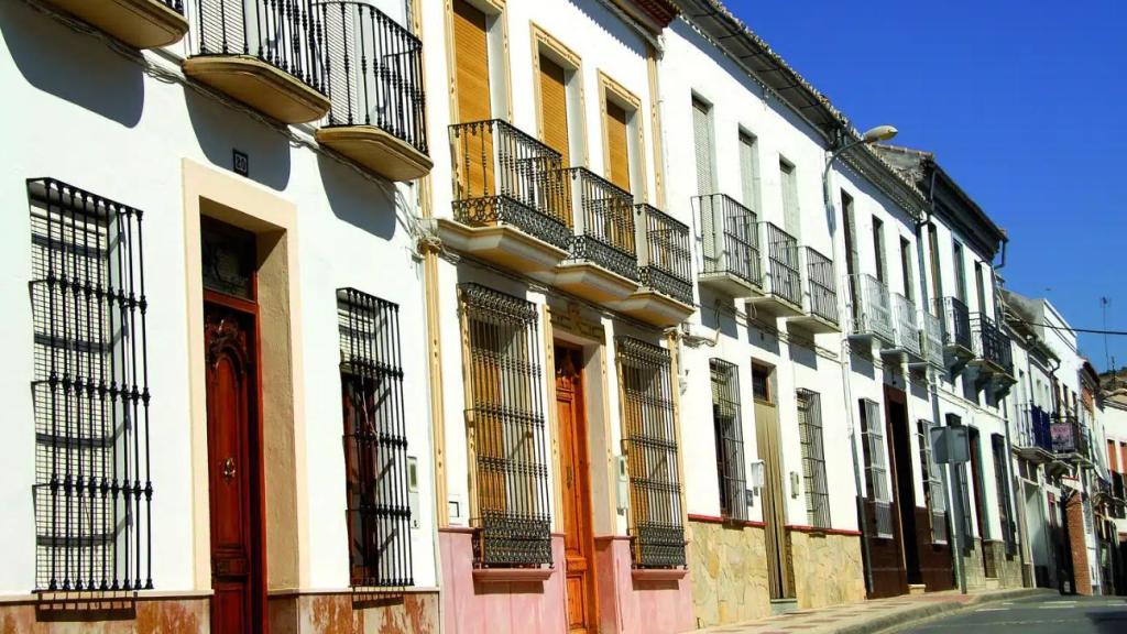 Imagen de una calle de Villanueva de Algaidas, en la provincia de Málaga.
