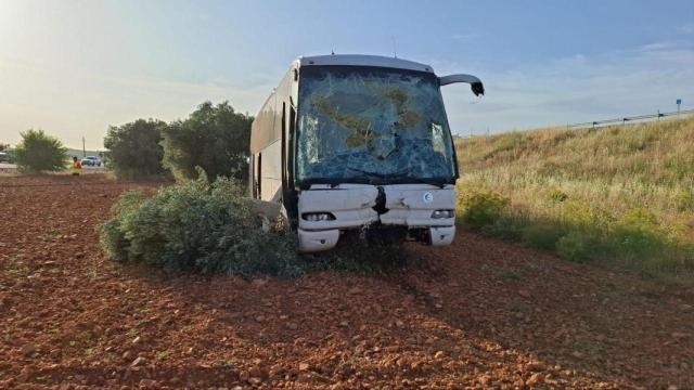 Foto del accidente.