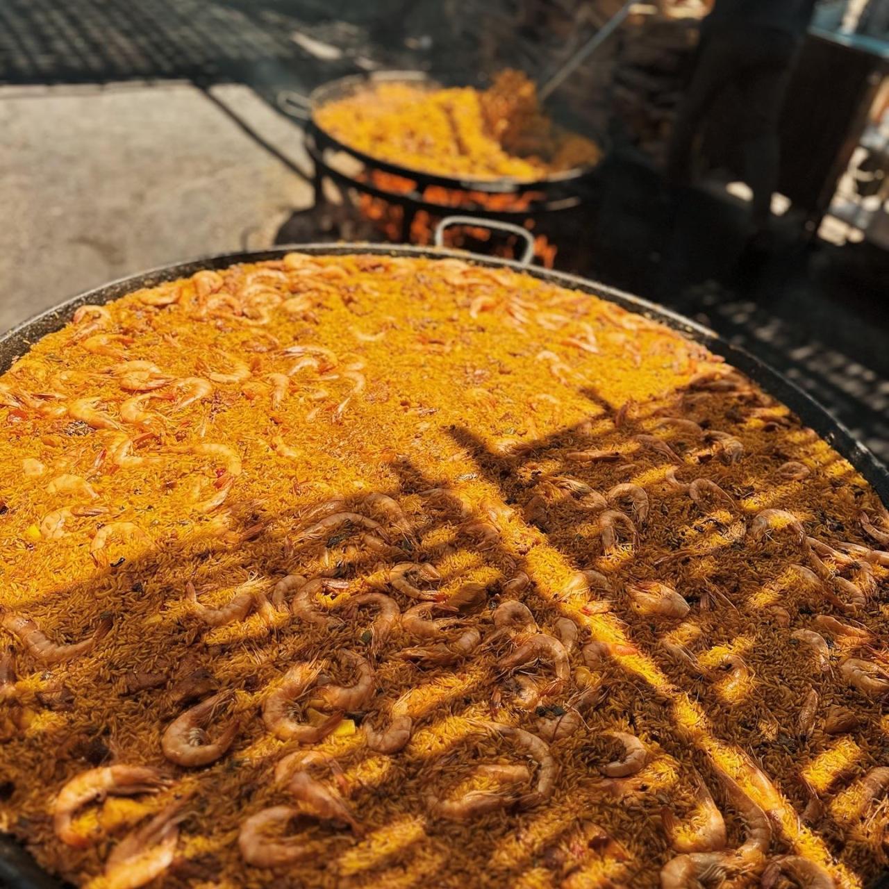 El arroz de Chiringuito Ayo.