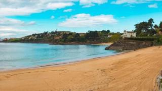 Playa de Mera, en Oleiros.