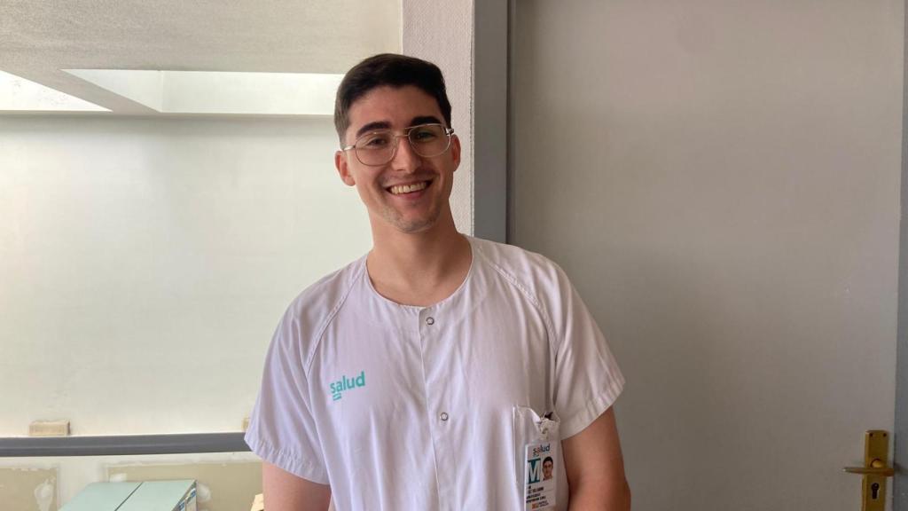 Raúl, nuevo residente mir en Zaragoza.