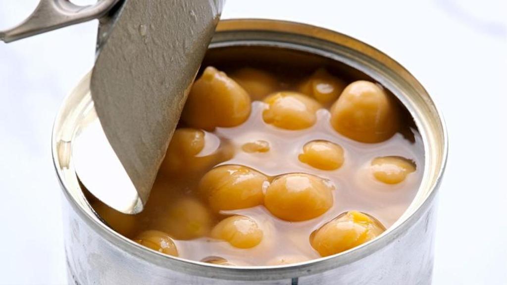 Imagen de unos garbanzos.