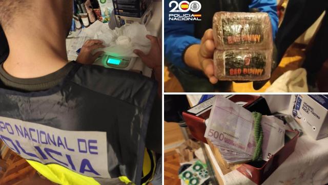 Imágenes de la operación Peter Pan, que ha neutralizado un punto negro de venta de droga en Burgos