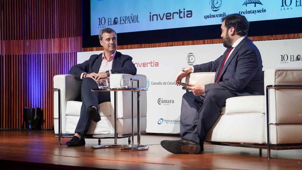 Pablo Manzano, director de Sector Público de NTT Data en Galicia y Asturias, y Pablo Grandío, director de Quincemil