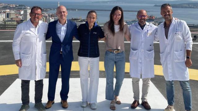 Instante de la presentación.