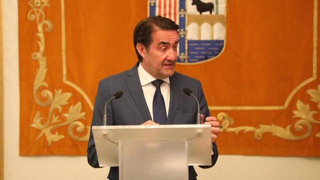 El consejero de Medio Ambiente, Juan Carlos Suárez-Quiñones