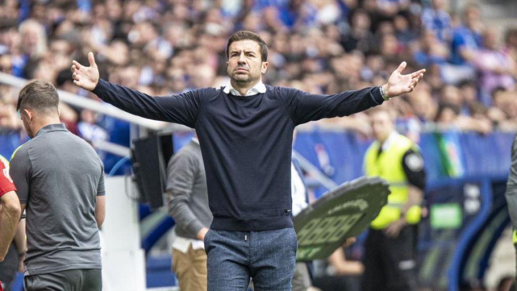 Gabi con el Real Zaragoza.