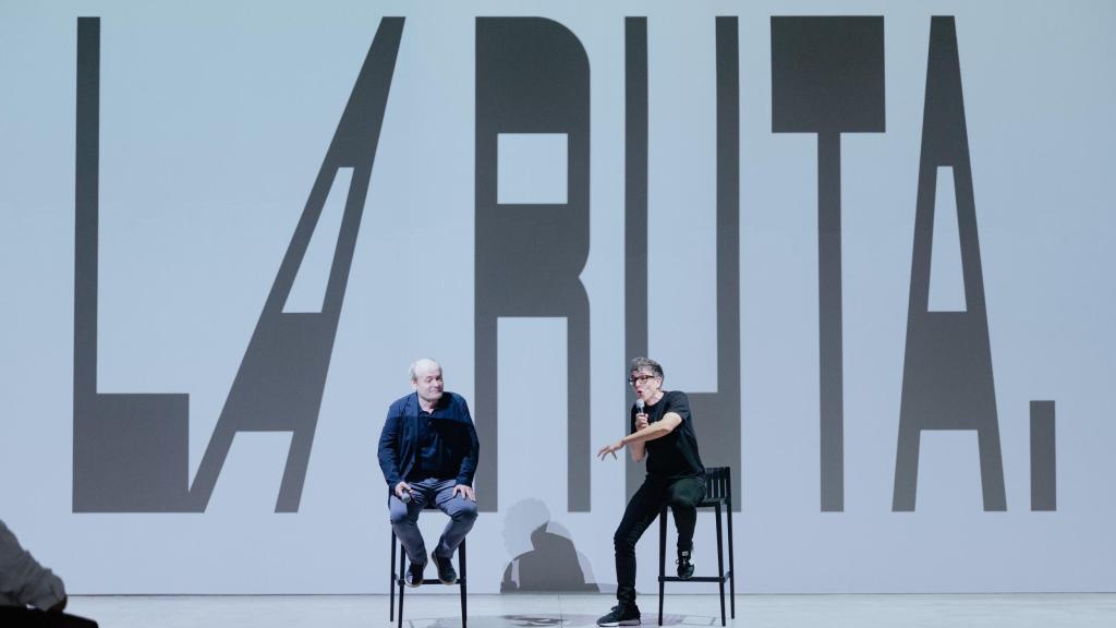 Presentación de la muestra 'La Ruta: modernidad, cultura y descontrol' en Bombas Gens centre d'Arts Digitals. Patricia Vargas / Agència Districte