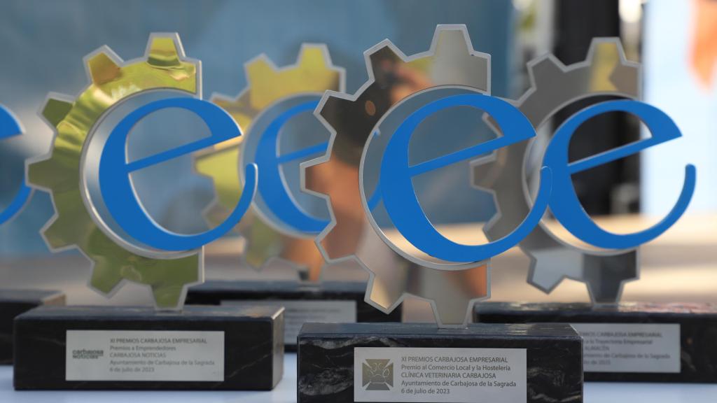 Galardones entregados en ediciones anteriores de Carbajosa Empresarial
