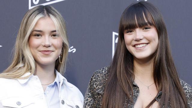 Daniela y Martina Meroño, en un evento realizado en Madrid en mayo de 2025.