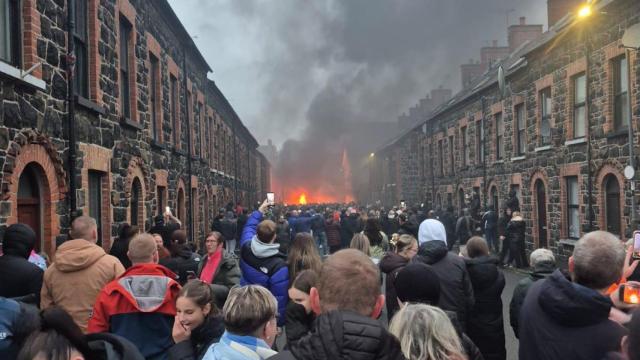 Disturbios en Irlanda del Norte.