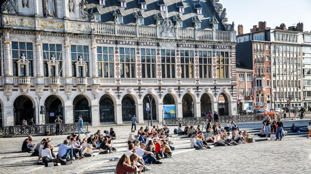 Fachada de la Biblioteca de la Universidad de Lovaina. Foto: Rob Stevens / KU Leuven