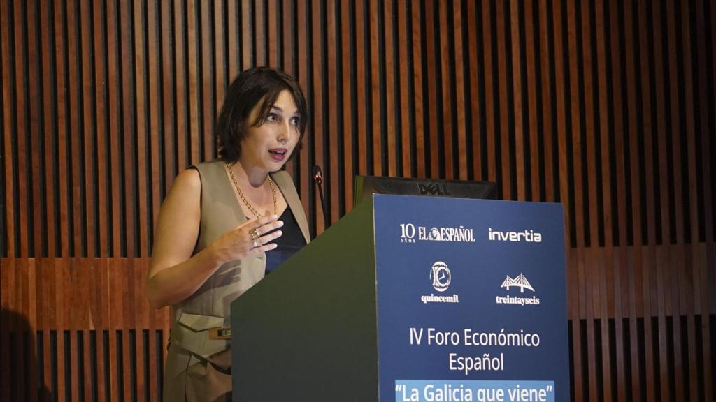 María Jesús Lorenzana, conselleira de Economía e Industria de la Xunta