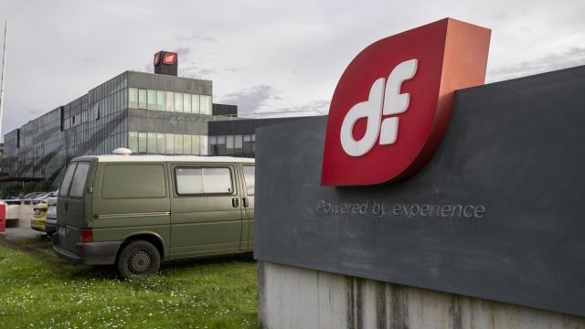 Empresa Duro Felguera, a 13 de febrero de 2025, en Gijón.
