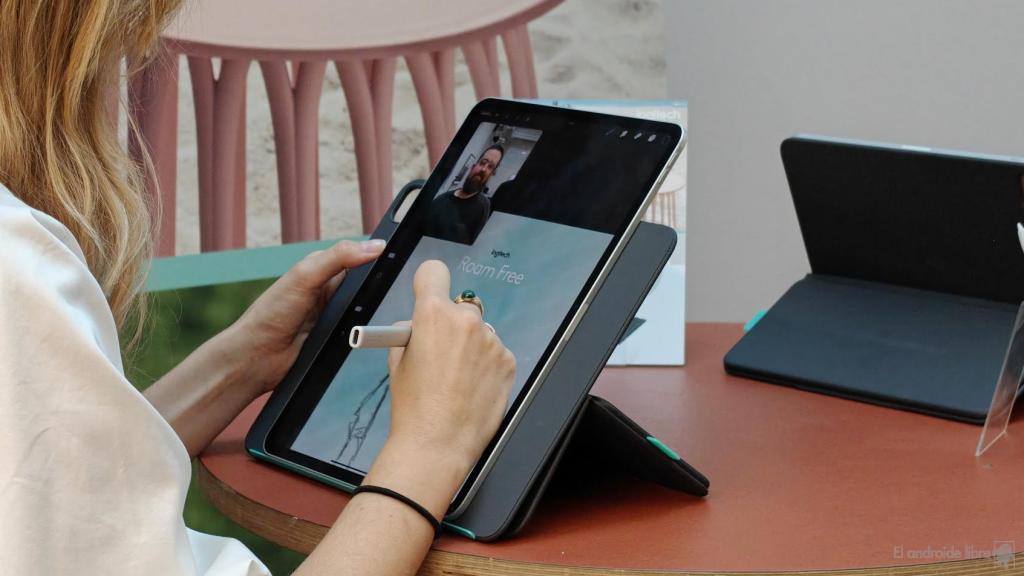 Logitech Flip Folio en formato vertical