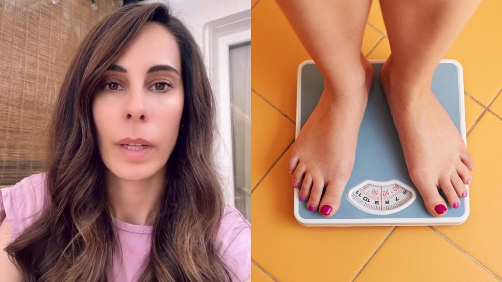 La nutricionista Andrea Cañas en un montaje de Cocinillas