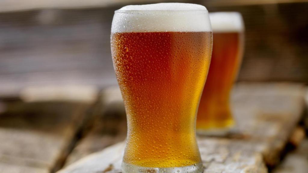 Cerveza recién servida.