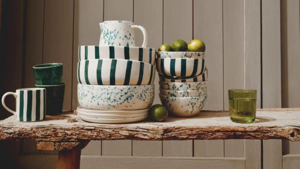 La vajilla más bonita y elegante de Lefties Home.