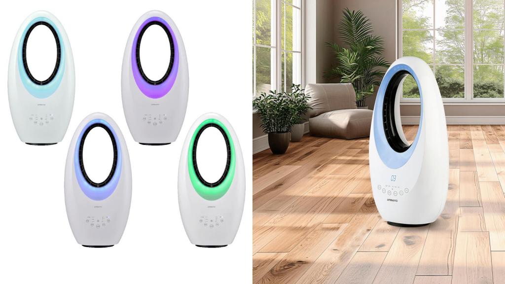 El ventilador con luz de Aldi.