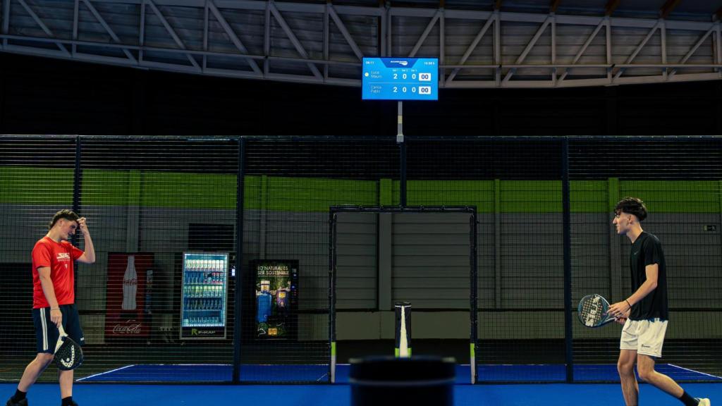 Marcador para partidos de padel