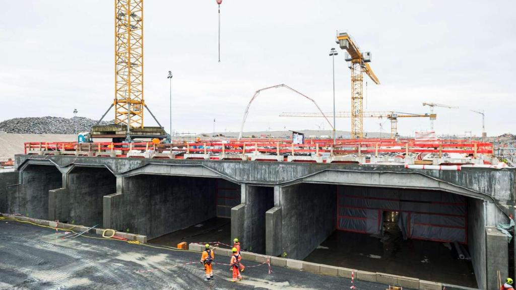 Los elementos prefabricados del túnel Fehmarnbelt